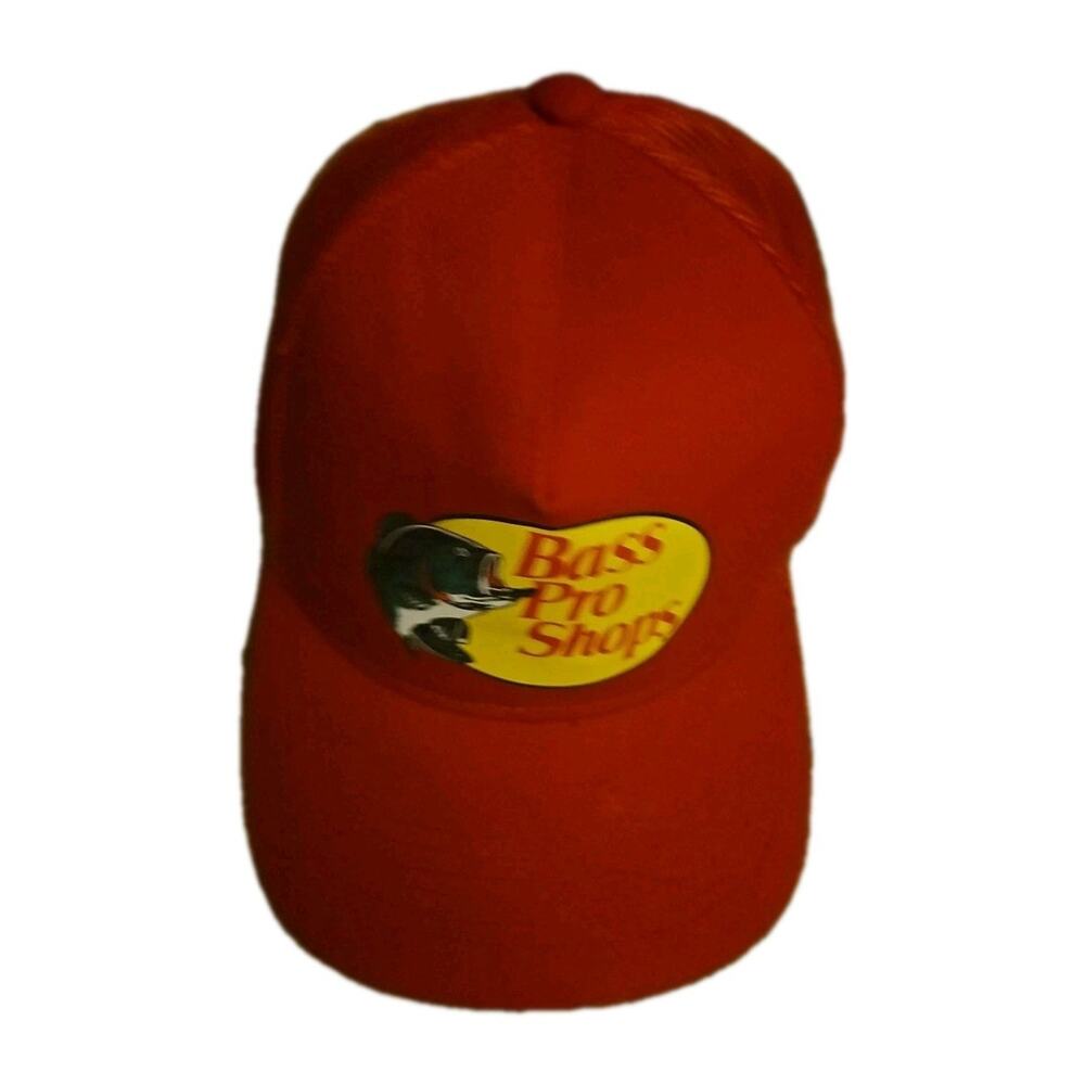 Bass Pro Shops Mesh Hat Cap Men's OSFA Adjustable Snapback Fishing Baseball